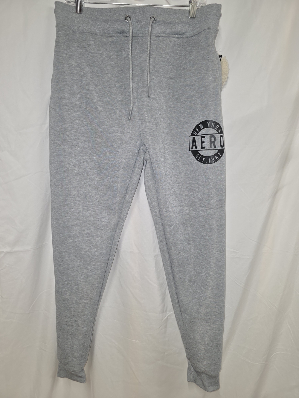 Aeropostale Light Gray Men’s Fleece Lined Jogger Sweatpants